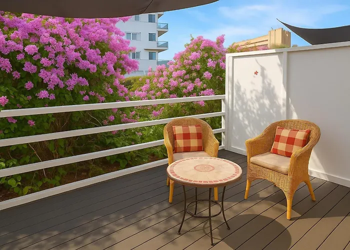 Fantastico 3 - Grosser Terrasse - Gratis Parkplatz - Klimaanlage - Zentrumsnaehe Und Meernaehe 푸에르토 드 라 크루즈